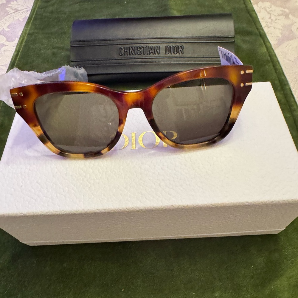 Christian Dior Tortoise Shell Sunglasses